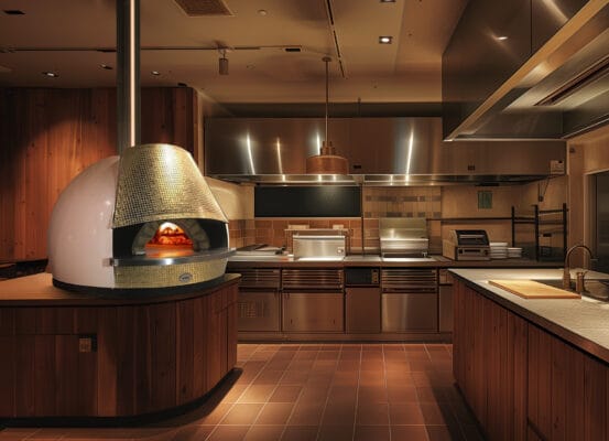 horno de leña para pizza